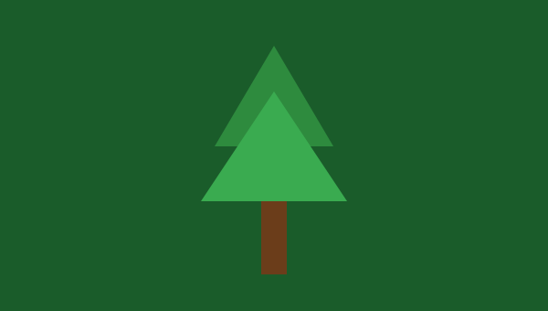 Foggy forest and stacked logs with text Forest Carbon Credits and Initiatives
