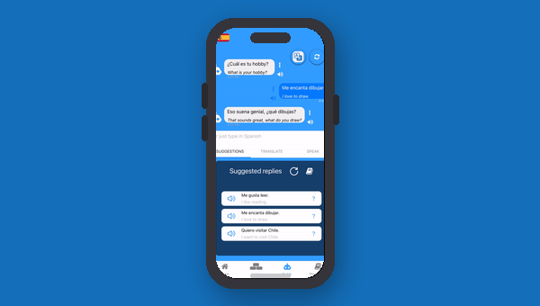 Say app screenshot