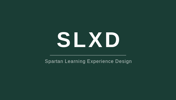 SLXD Spartan Learning Experience Design icon